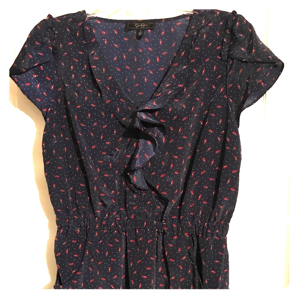 Jessica Simpson Shoe Print Dress